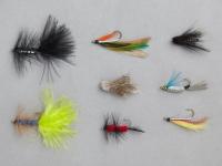 Forellen Streamer sort