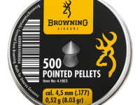 Browning Diabolos 4,5 mm Spitzkopf geriffelt, 0,52 g, 500 St., Dose