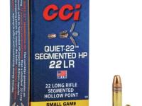 CCI 22LR 40gr Segmented HP Qiet