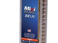 CCI .22LR. HS Mini Mag .40gr CPRN 100Stk.