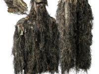 Deerhunt Sneaky Ghillie Tarnanzug Set mit Handschuhe