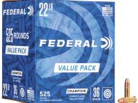 Federal 22LR HV 36g HP Champion  525Stk