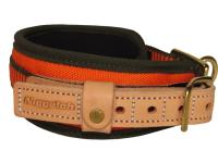 Hunde Schweißhalsung orange gr.M