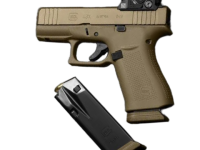 Glock 43X 9x19mm PR MOS 08 FS Combo Aimpoint COA Coyote