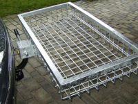 Heckträger mit Schnellverschluss für Anhängervorrichtung