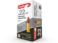 Aguila .22lr Interceptor HV HP 40grs 50Stk