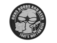 Guns Boobs & Beer Rubber Patch