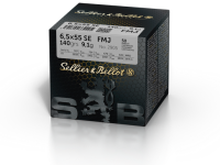 S&B 6,5x55 FMJ 140gr 50Stk. 9,1g