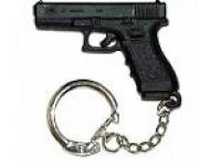 GLOCK Schlüsselanhänger Kunststoff, schwarz