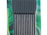 PLASTIK Bolzen 6,5\\" / 12 Psc Black