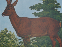 Jagdscheibe Öst.REHBOCK.86x122+Spiegel10STk.