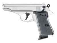 Walther PP polished chrome 9mm PAK